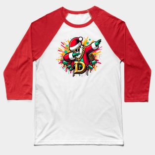 Dabbing Christmas Baseball T-Shirt